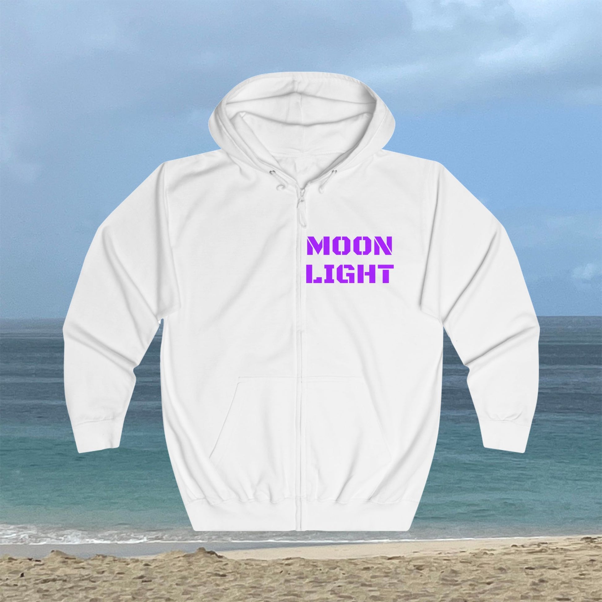 Vacationer white hoodie 