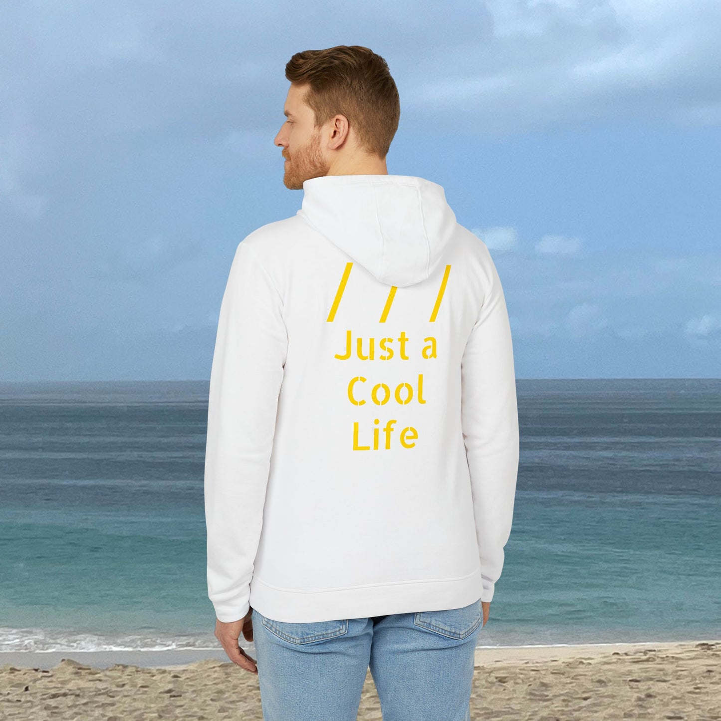 White Hoodie for Nature lovers