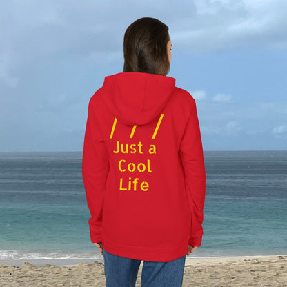 cozy fabric Red Hoodie 