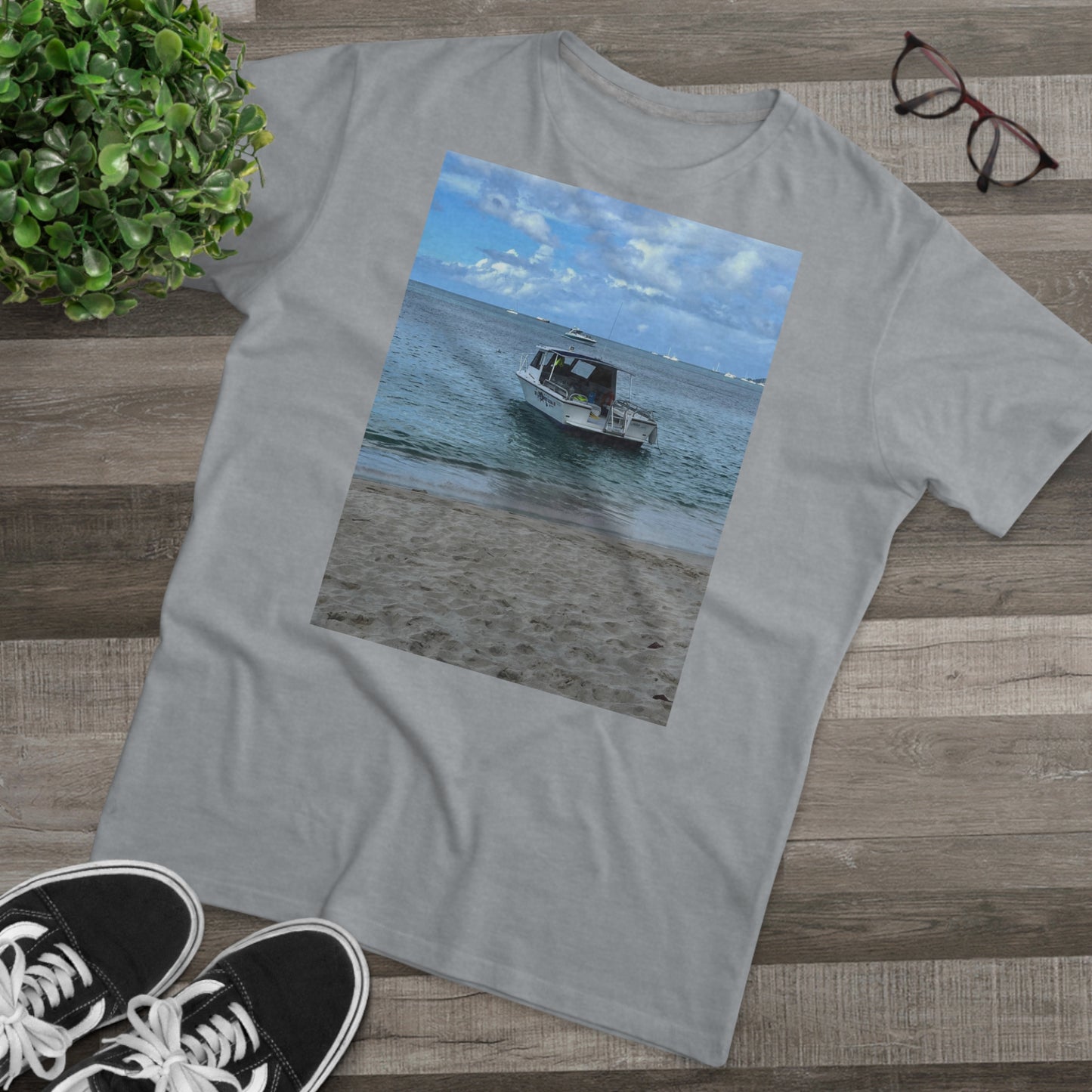 grey summer wear T-Shirt