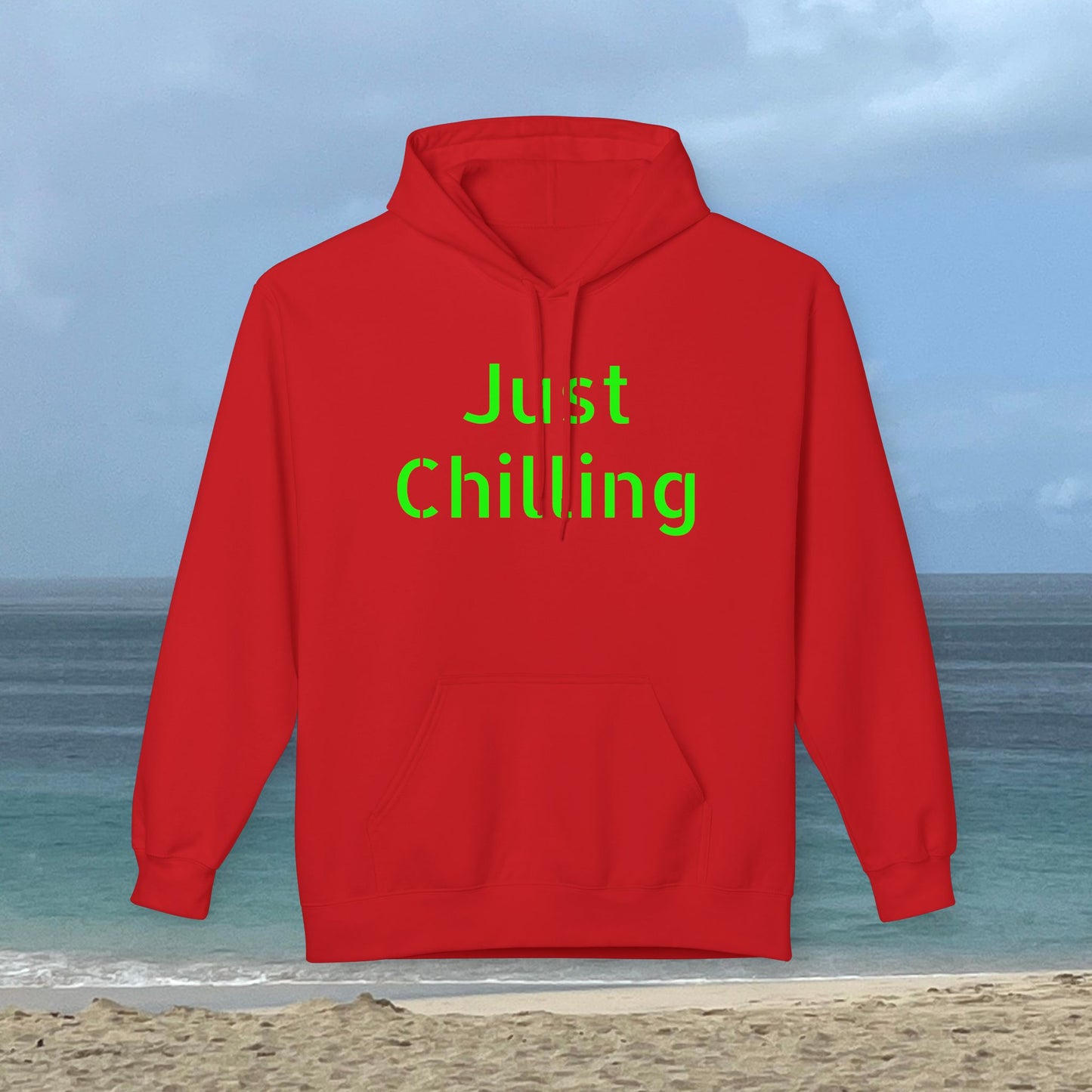 red fleece hoodies