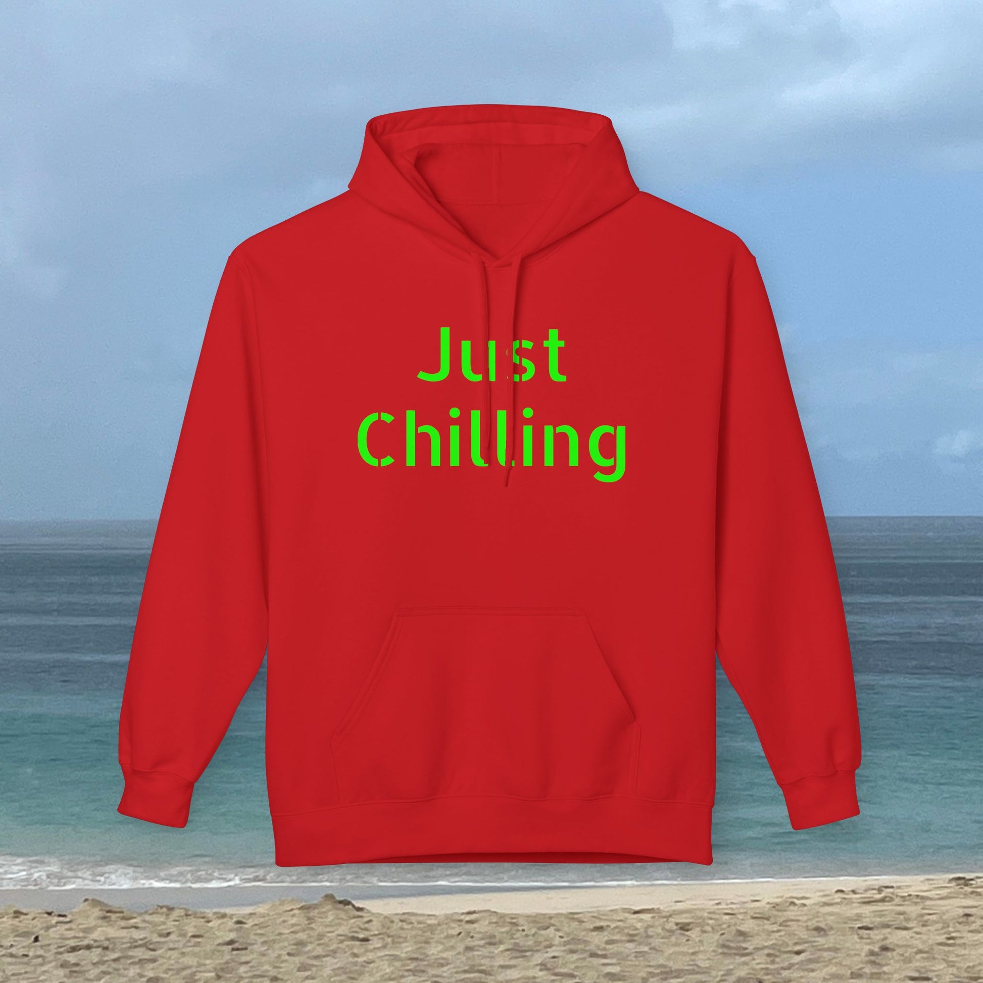 red fleece hoodies
