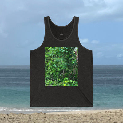 Wonderful Green Trees- A Vibrant Unisex Eco-Friendly Wearable Tank Top